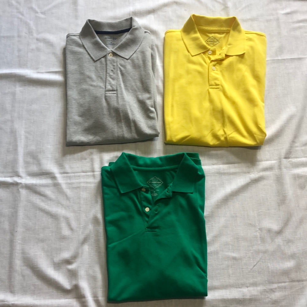 3 St Johns Bay polos medium